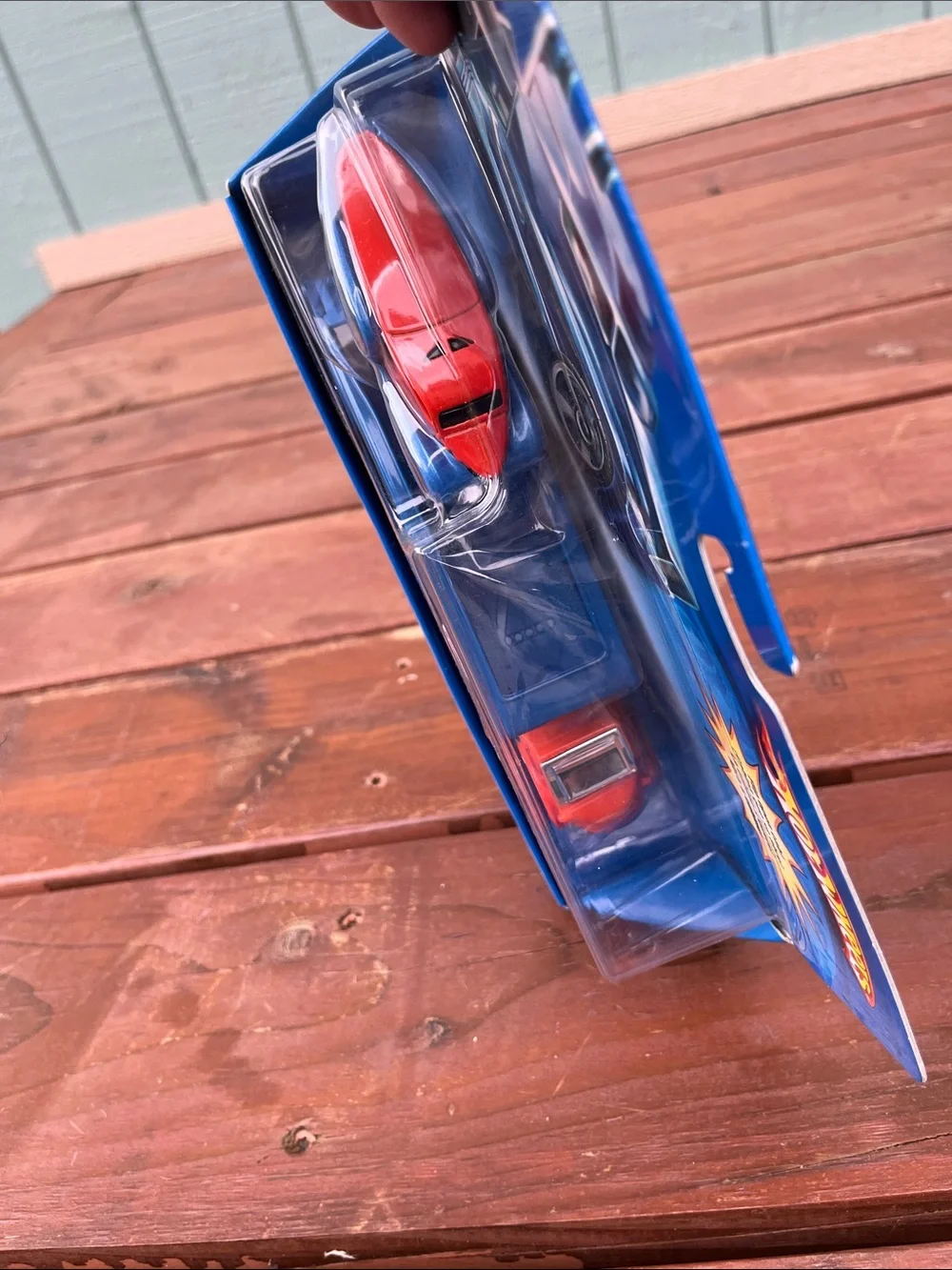 Hot Wheels Truckin' Transporter Playset - Red & Blue
